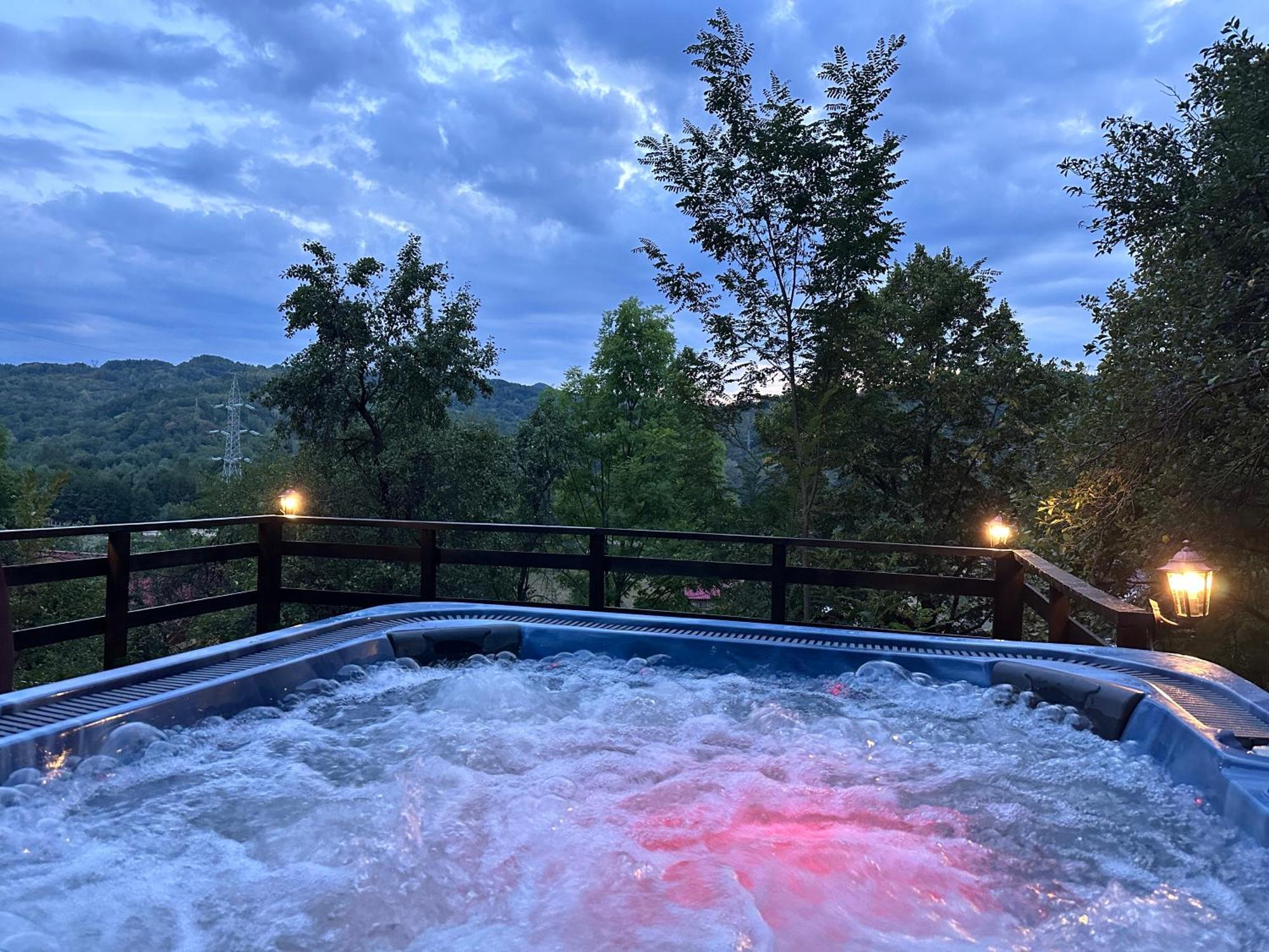 Casa Lupilor Transfagarasan Villa Căpăţîneni-Ungureni Kültér fotó